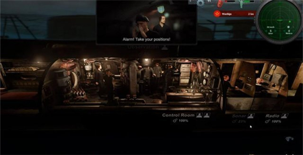 潜艇模拟游戏新作《UBOOT》演示曝光 德国U型潜艇启动