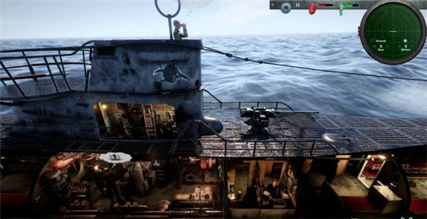 潜艇模拟游戏新作《UBOOT》演示曝光 德国U型潜艇启动