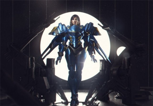 俄罗斯美女Cos《守望先锋》法老之鹰 身材火辣美臀撩人