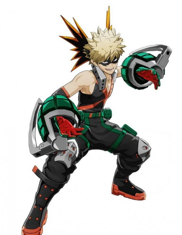 万代PS4热血新作 《我的英雄学院》最新角色公布