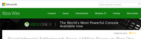 《绝地求生》Xbox版玩家破300万 无外挂痛快吃鸡