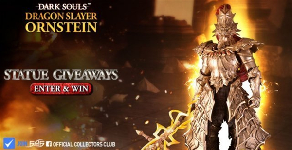 《黑暗之魂》猎龙人大型手办开启预购 造型炫酷亮瞎眼