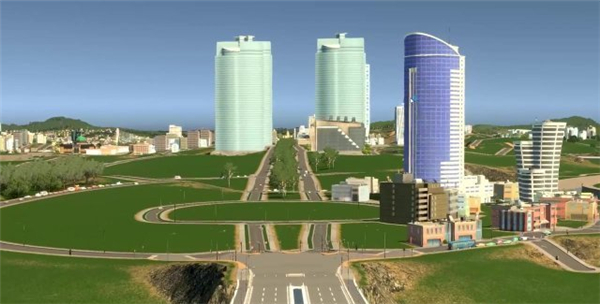 《城市:天际线》大神完美还原整座马来西亚布城