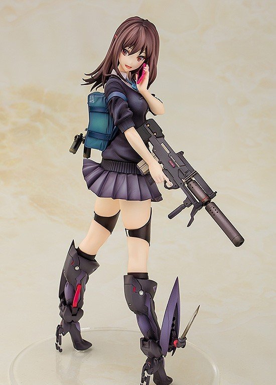 重兵装型女子高生可脱手办欣赏 性感超短裙若隐若现