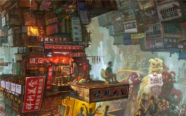 震撼! 华人画师概念原画欣赏 曾参与索尼和暴雪游戏开发