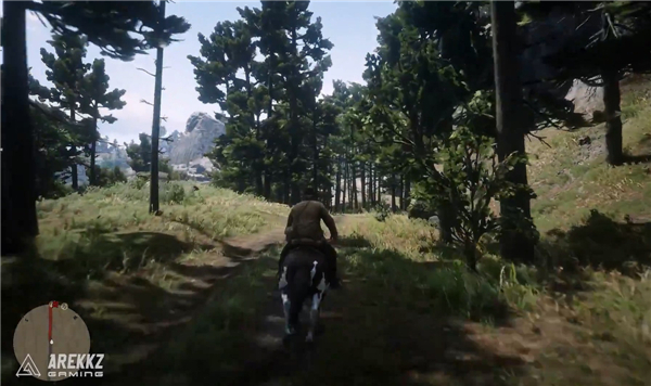 《荒野大镖客2》跨越地图演示 马匹匀速移动需13分钟