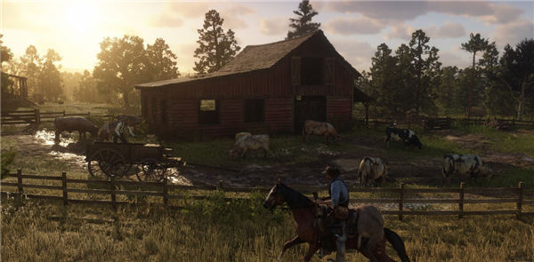 NPC超记仇! 《荒野大镖客2》玩家误杀狗遭全镇人追杀