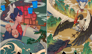 《白蛇:缘起》中国风海报放出 三妖怒目而视相互嘶鸣