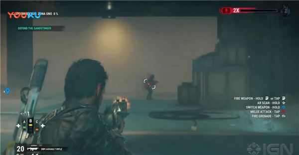 《正当防卫4》18分钟实机演示 男主扔油桶击落飞机