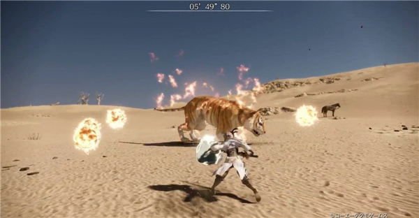 《真三国无双8》新玩法演示 化身怪物猎人打炎虎