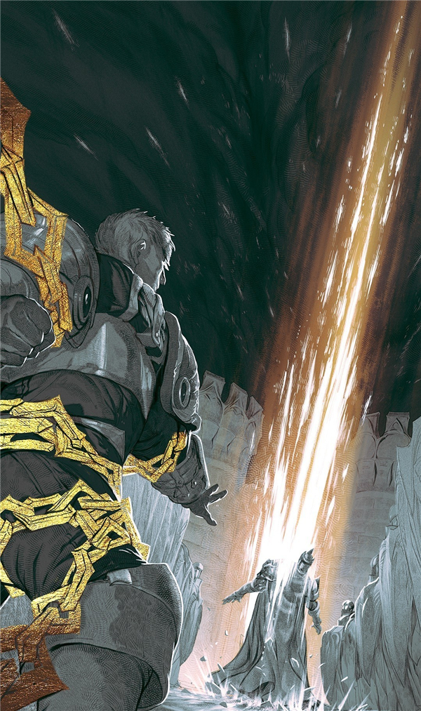 LOL新英雄暗示图放出 德玛西亚四英雄均被金色锁链捆绑