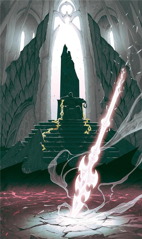 LOL新英雄暗示图放出 德玛西亚四英雄均被金色锁链捆绑