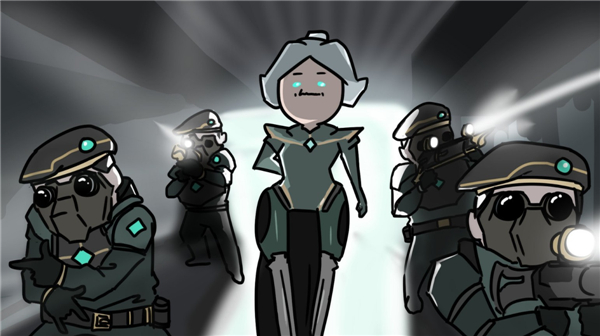 大神自制LOL觉醒CG卡通版 御姐卡蜜尔变白发老奶奶