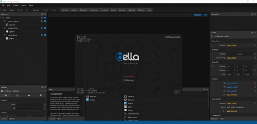Bella Render(光谱物理渲染器)1