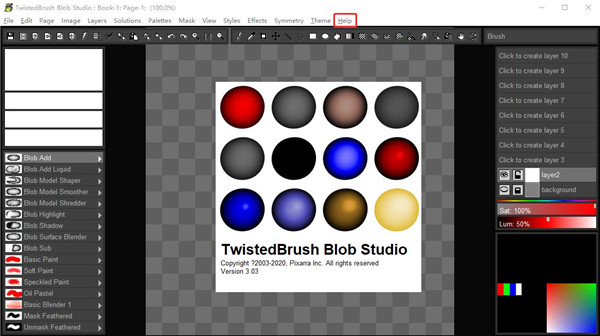 Pixarra TwistedBrush Blob Studio(3D制图软件)1
