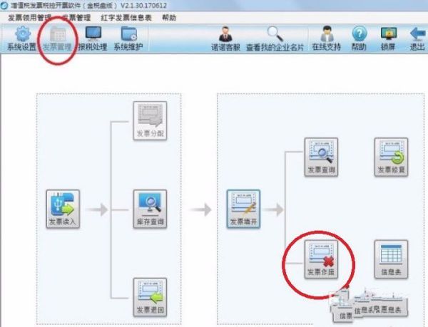 航天金税增值税发票税控开票软件