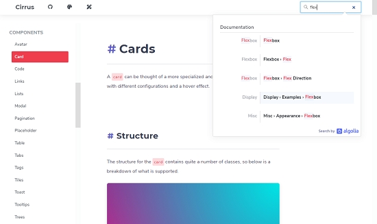 Cirrus(原型制作CSS框架)2
