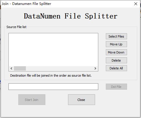 DataNumen File Splitter(文件分割合并软件)2
