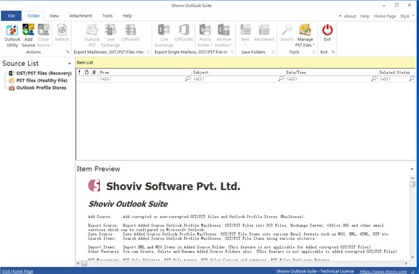 Shoviv Outlook Suite