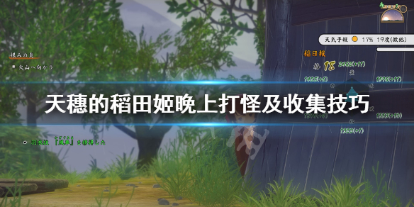 天穗之咲稻姬晚上怎么打怪