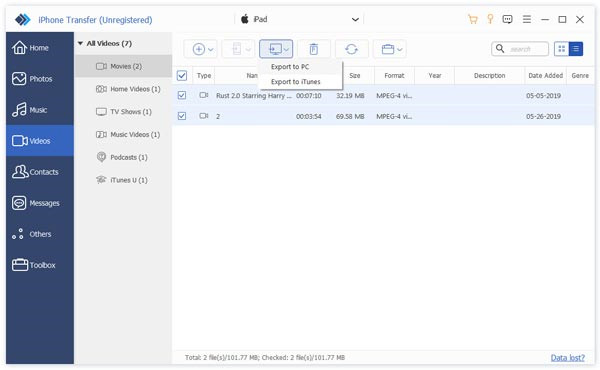 Apeaksoft iPhone Transfer