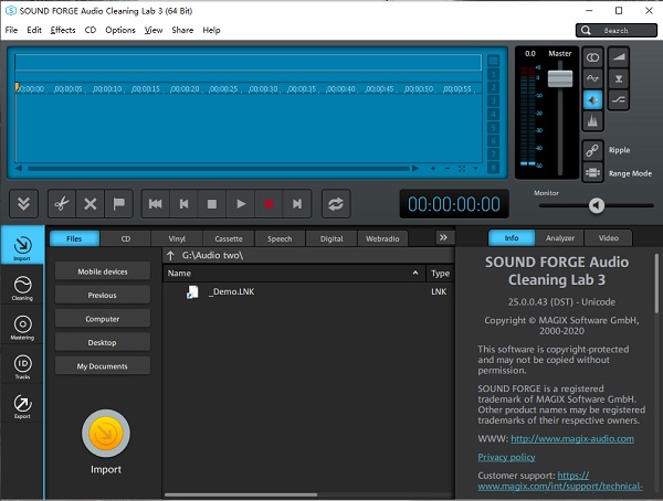 Audio Cleaning Lab 32