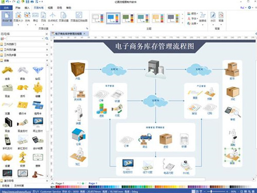 亿图流程图制作软件2