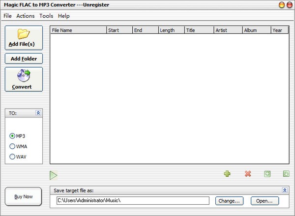Magic FLAC to MP3 Converter(flac转mp3转换器)1