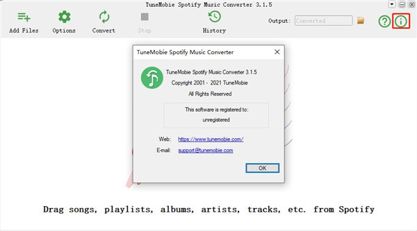 TuneMobie Spotify Music Converter1