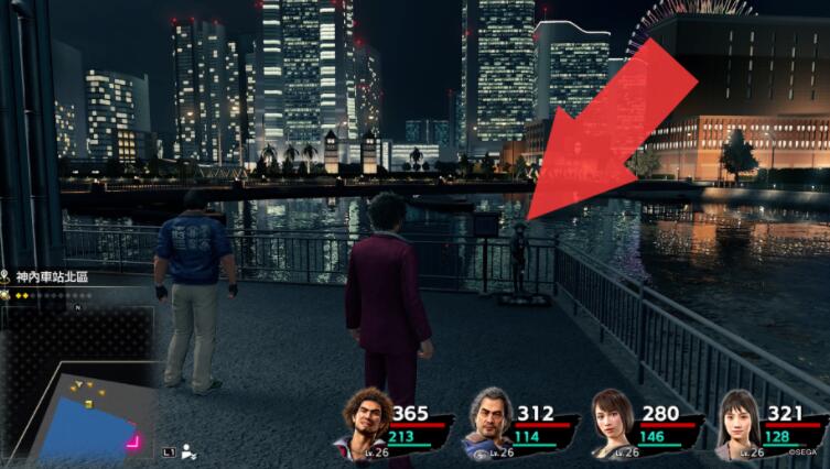 如龙7河童雕像在什么位置