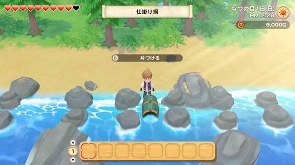 牧场物语橄榄镇与希望的大地天堂岛小游戏怎么玩