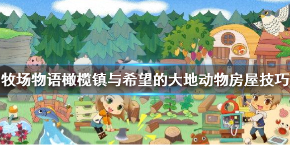 牧场物语橄榄镇与希望的大地动物房屋怎么使用