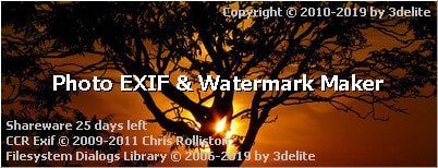 Photo EXIF And Watermark Maker0