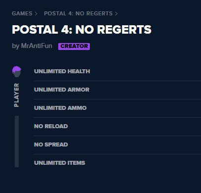 喋血街头4六项修改器MrAntiFun版1