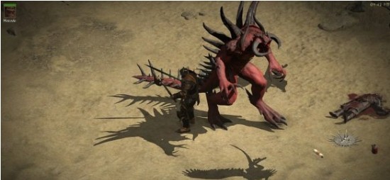 暗黑破坏神2重制版魔王替换佣兵MOD1