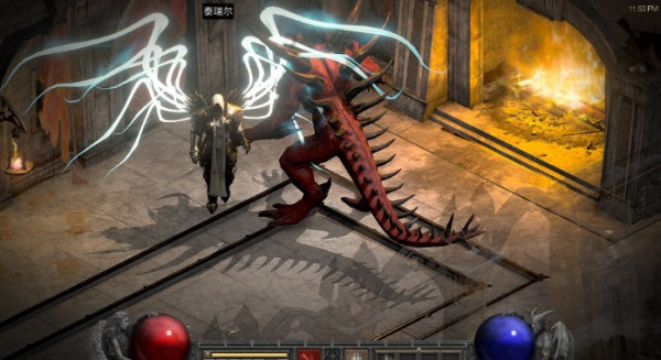 暗黑破坏神2重制版德鲁伊变身大菠萝巴尔伊卒MOD1