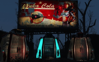 辐射4核子可乐冷藏展示柜MOD1