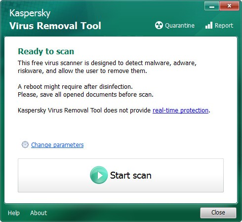 Kaspersky Virus Removal Tool0