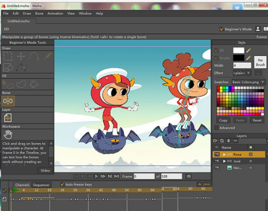 Anime Studio 12(2D动作制作软件)1