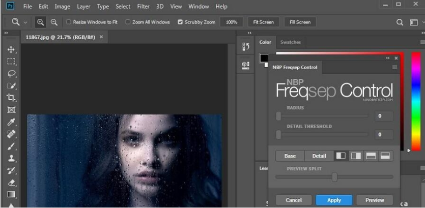 NBP Freqsep Control(ps美化磨皮插件)1