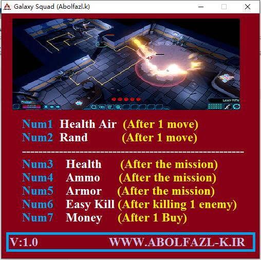 银河小队七项修改器Abolfazl.k版1