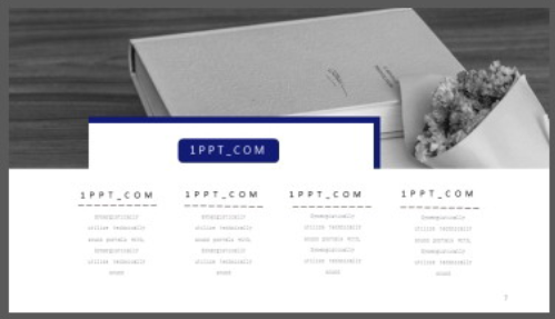 蓝色流畅曲线背景通用商务汇报PPT模板2