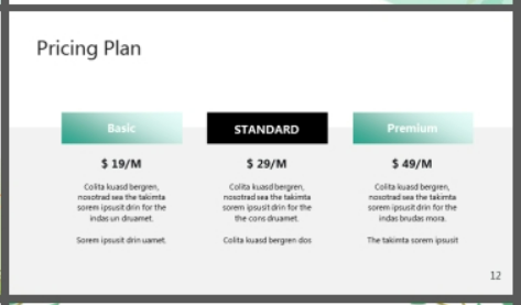 清新插画女孩背景的五月你好PPT模板3