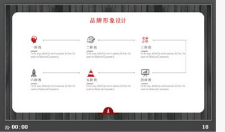 精致红黑品牌营销策划方案PPT模板3