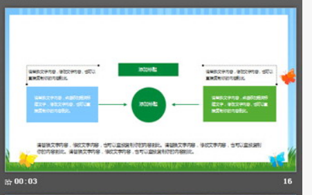 通用卡通PPT模板3