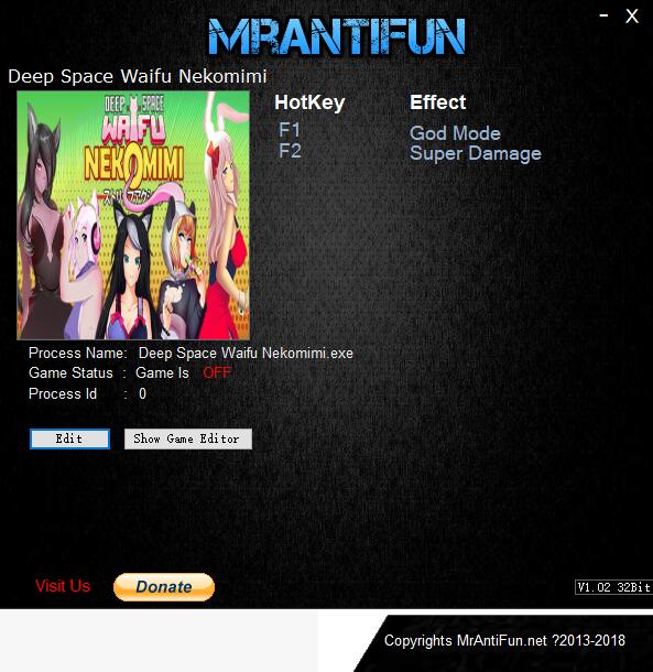 深空激射:兽耳二项修改器MrAntiFun版1