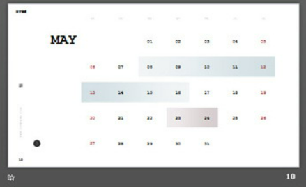 简洁淡雅欧美画册PPT模板2