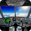 飞行员的飞机模拟器