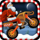 圣诞老人：骑车游戏