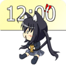 Chibi K-ON Clock Widget